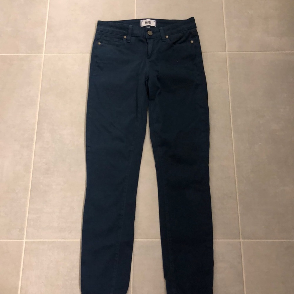 Size 25 Paige skinny jeans
